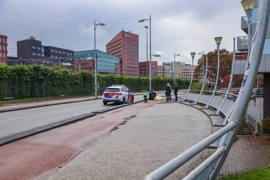 Go Sharing-scooter betrokken bij botsing op fietspad