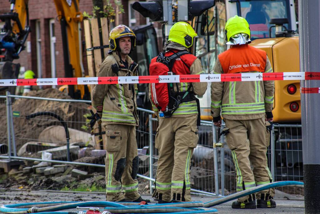 Enorme gaslucht bij lekkage