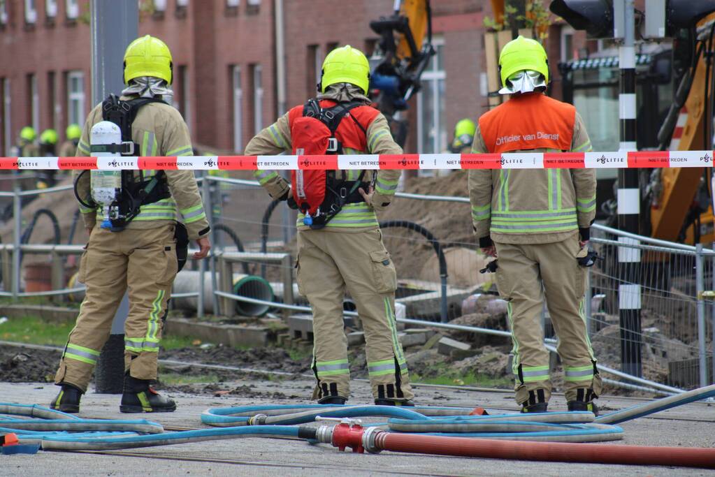 Enorme gaslucht bij lekkage