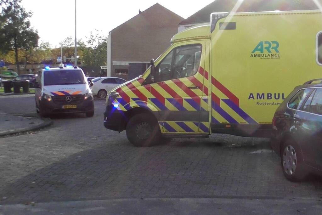 Fietser gewond bij botsing met auto