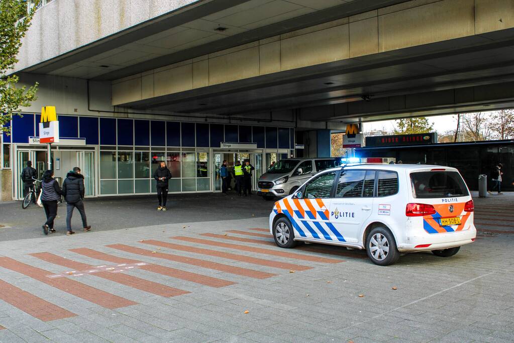 Gewonde bij steekincident na beroving