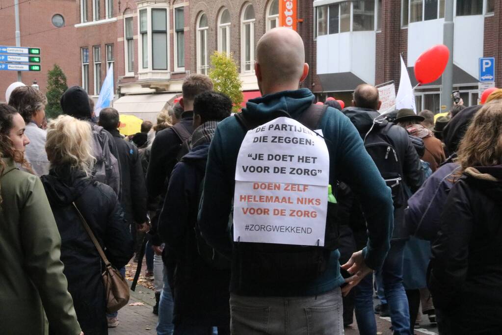 Grote demonstratie tegen coronamaatregelen