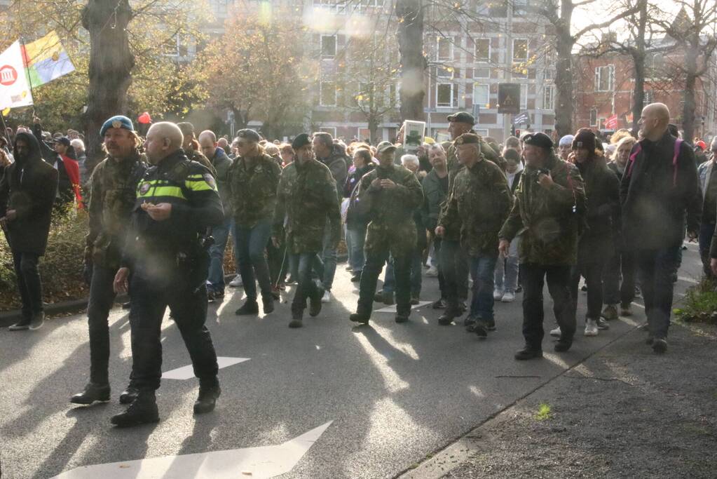 Grote demonstratie tegen coronamaatregelen