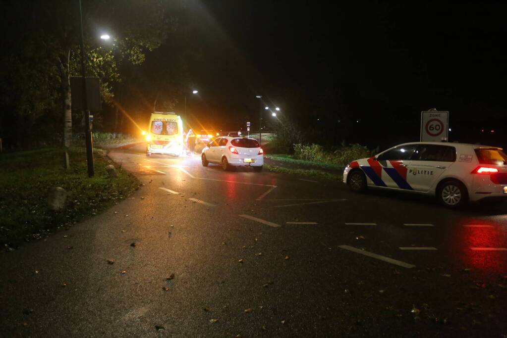 Scooterrijder gewond bij eenzijdig ongeval