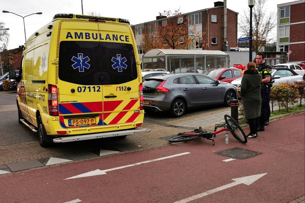 Fietser betrokken bij ongeval met auto