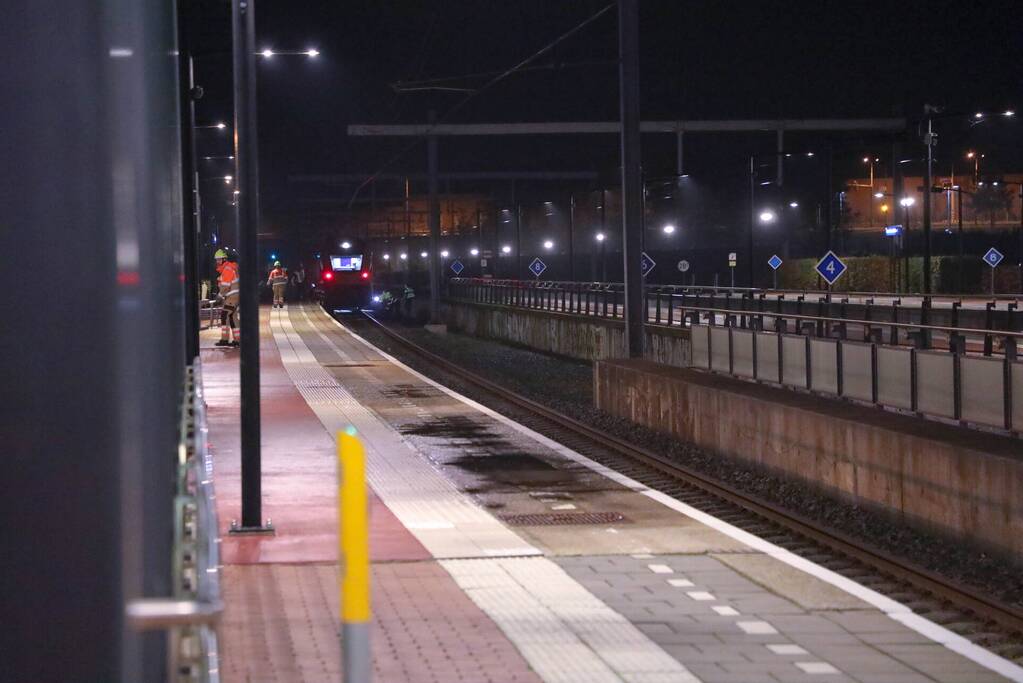 Tijdelijk geen treinverkeer door aanrijding op het spoor