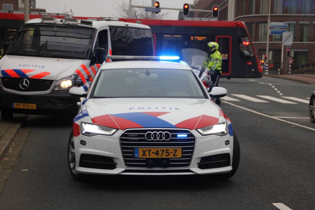 Voetganger gewond bij botsing met fietser