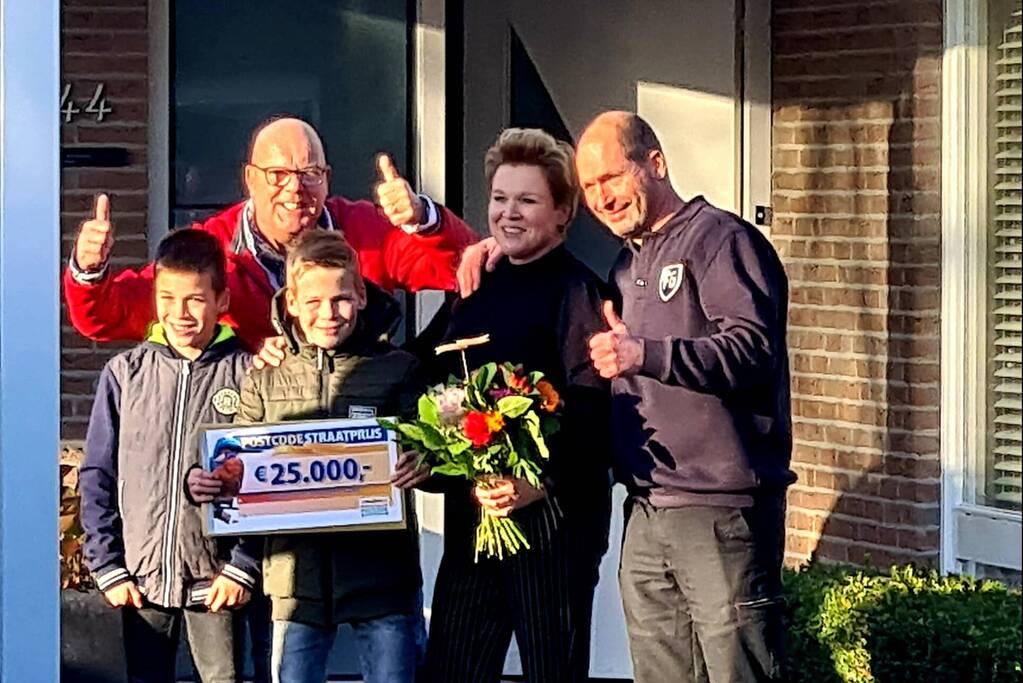 Prijs van Postcode Loterij valt