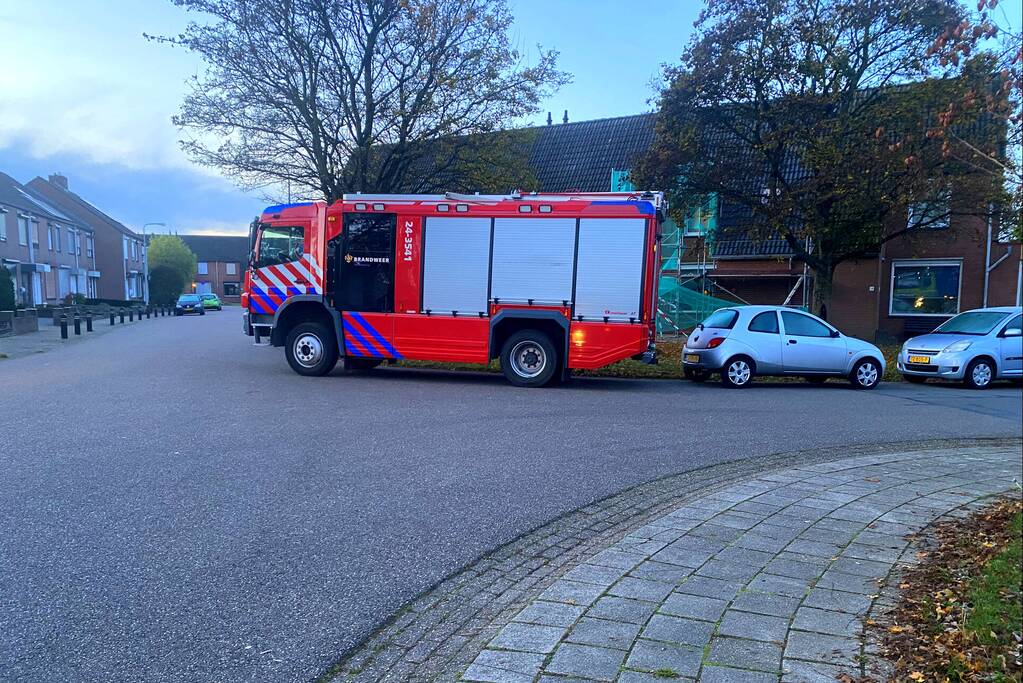 Uitslaande brand verwoest zolder van woning