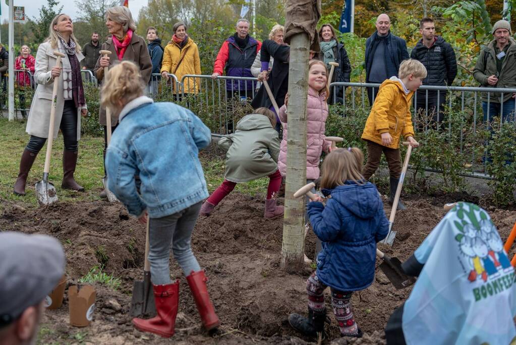 Nationale Boomfeestdag met Prinses Irene
