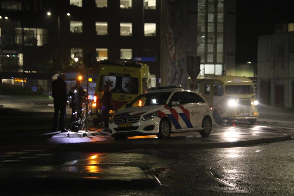 Fietser gewond na ongeval met auto