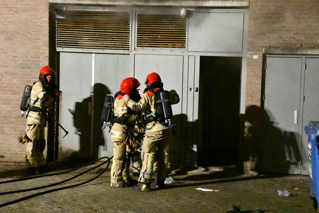 Veel rookontwikkeling bij brand in restaurant