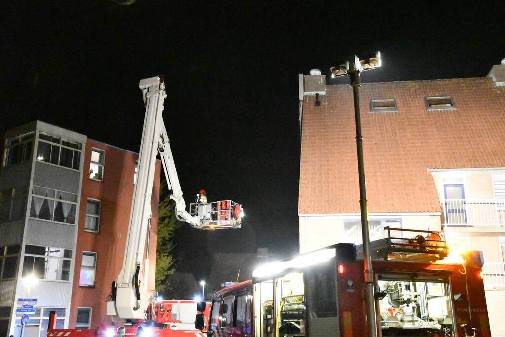 Veel rookontwikkeling bij brand in restaurant