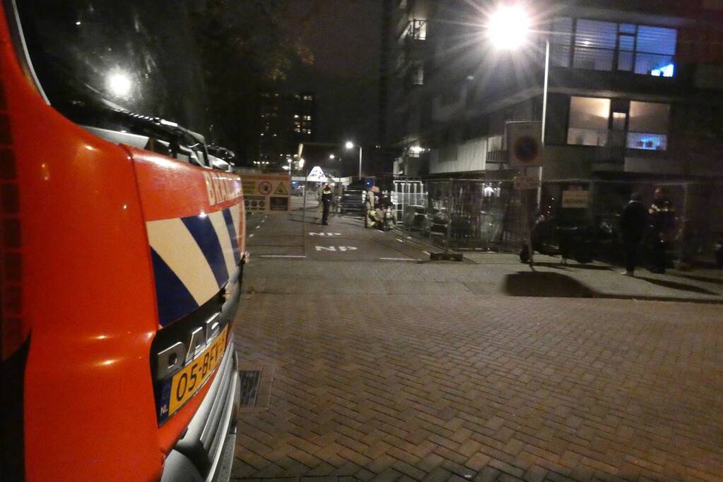 Brandweer ingezet voor gaslekkage