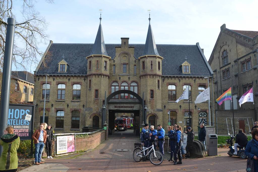 Bedrijfsverzamelgebouw ontruimd na afgaan brandalarm