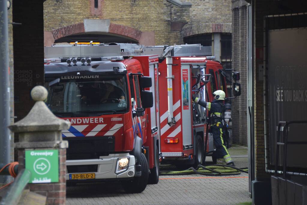 Bedrijfsverzamelgebouw ontruimd na afgaan brandalarm