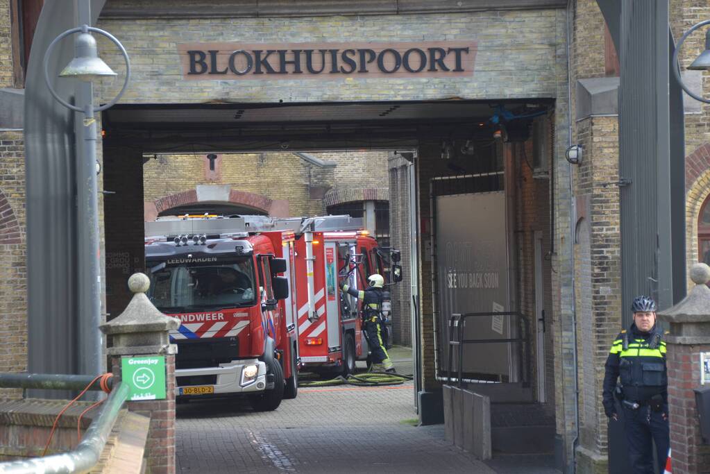 Bedrijfsverzamelgebouw ontruimd na afgaan brandalarm