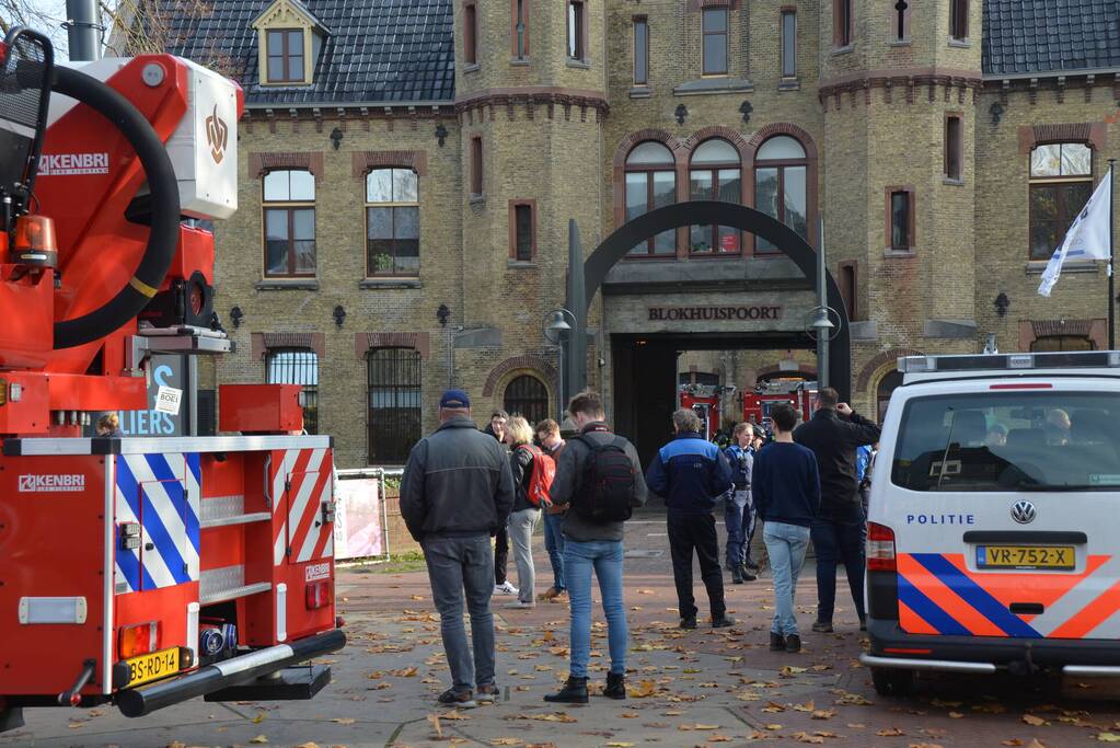 Bedrijfsverzamelgebouw ontruimd na afgaan brandalarm