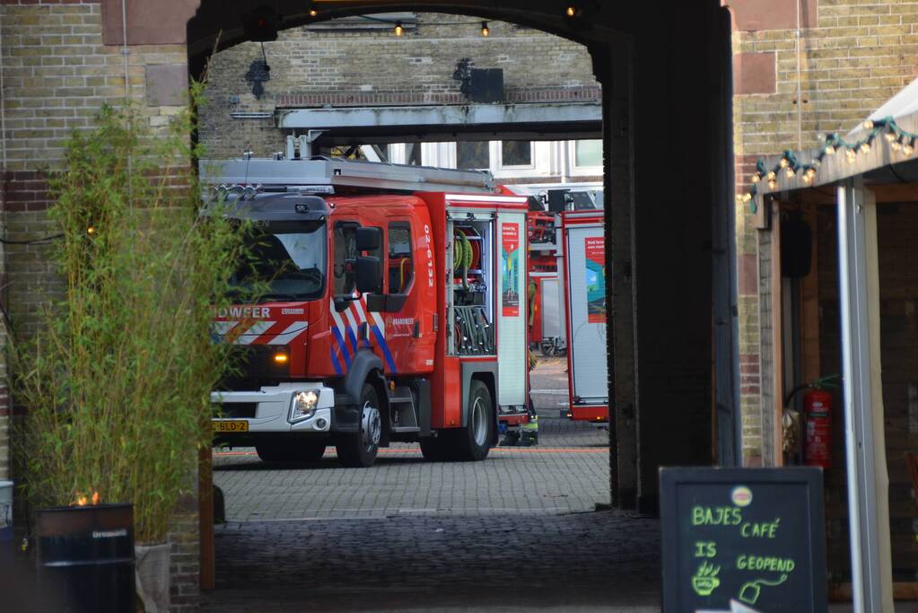 Bedrijfsverzamelgebouw ontruimd na afgaan brandalarm