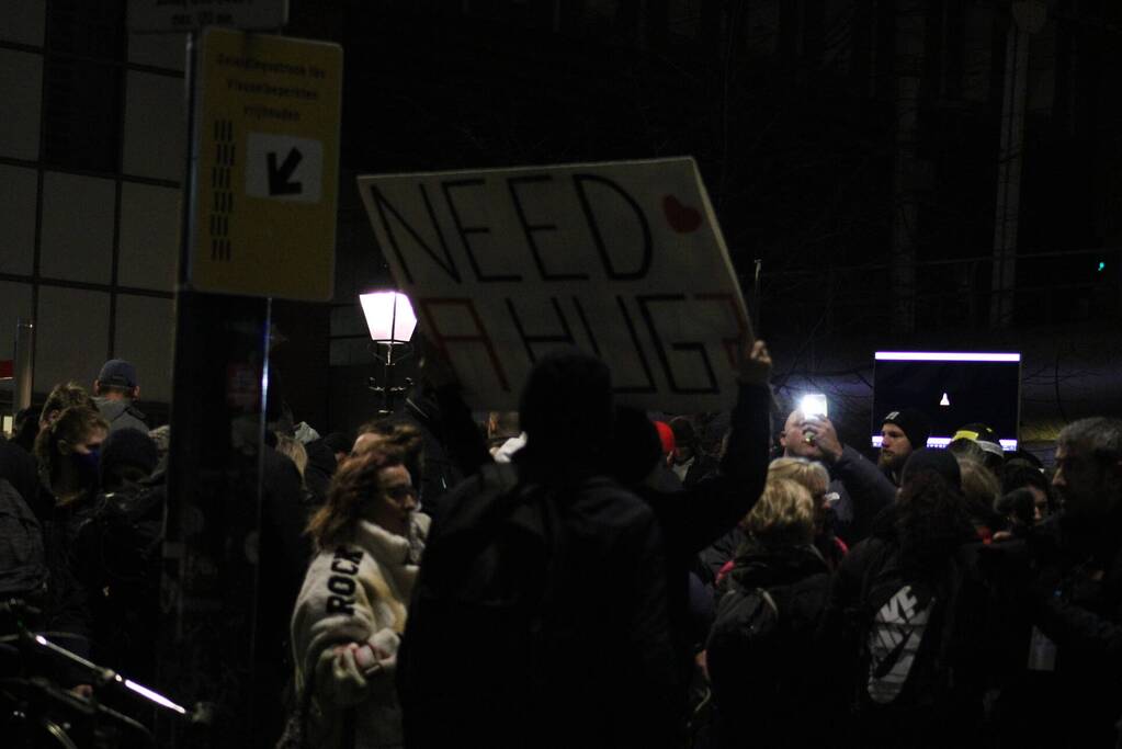 Honderden personen aanwezig bij lawaai protest