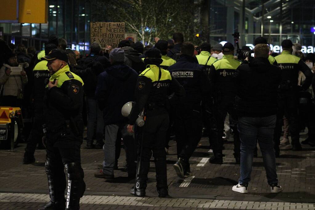 Honderden personen aanwezig bij lawaai protest