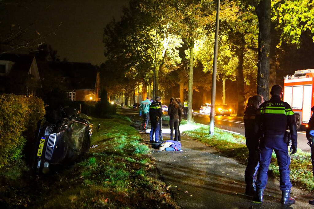 Bestuurder aangehouden na ernstig ongeval