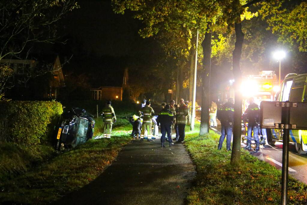 Bestuurder aangehouden na ernstig ongeval