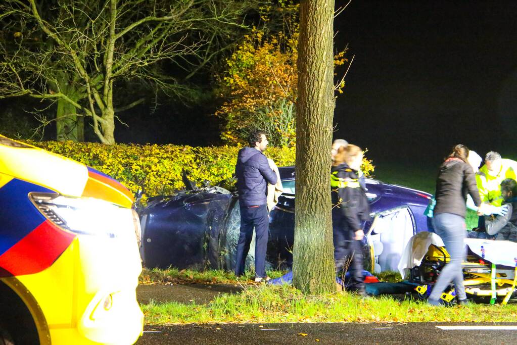 Bestuurder aangehouden na ernstig ongeval