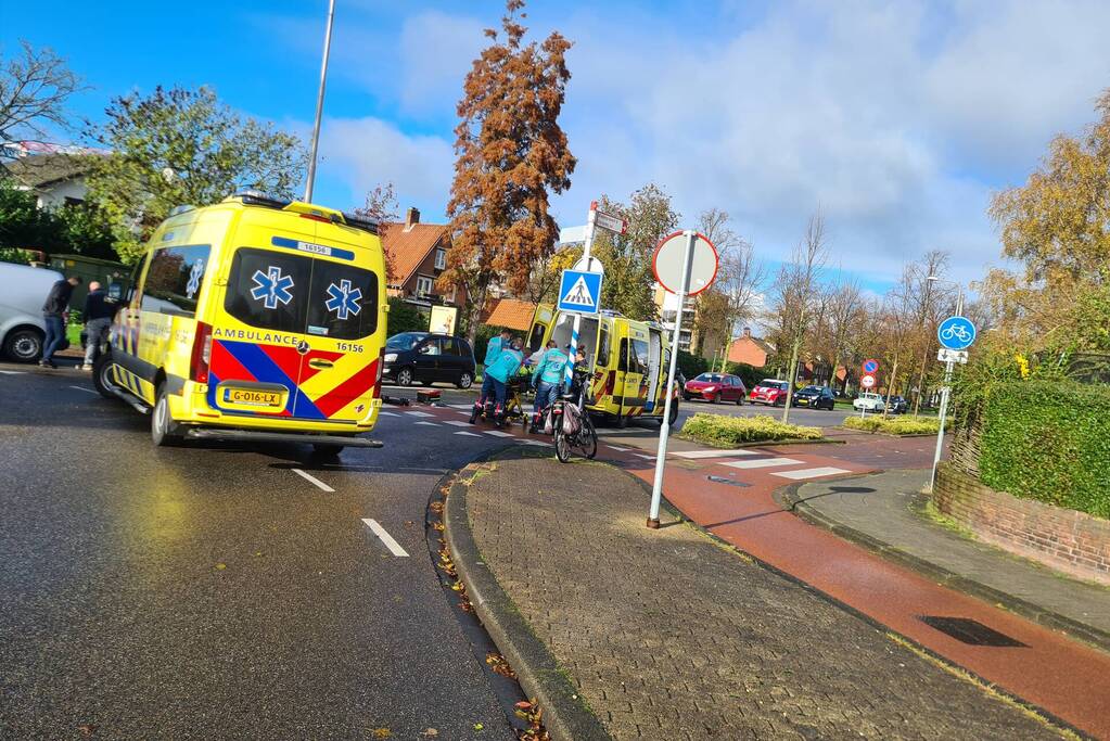 Fietser ernstig gewond na valpartij