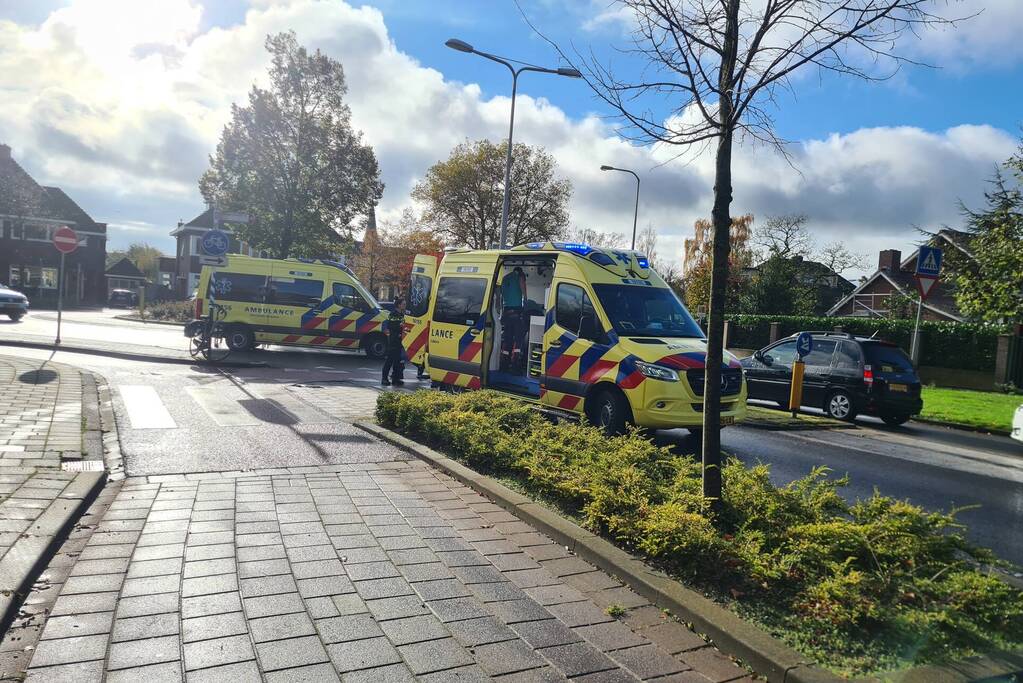 Fietser ernstig gewond na valpartij