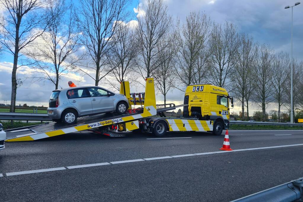 Flinke file na kop-staartaanrijding