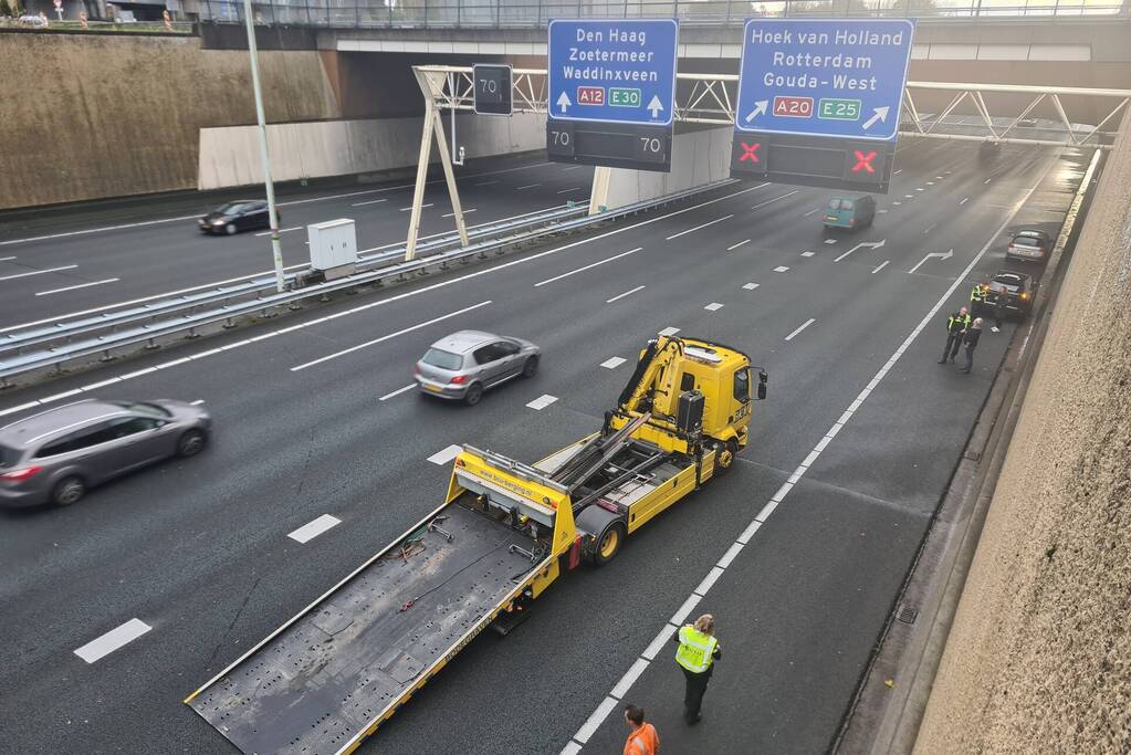Veel schade bij ongeval tussen twee auto's