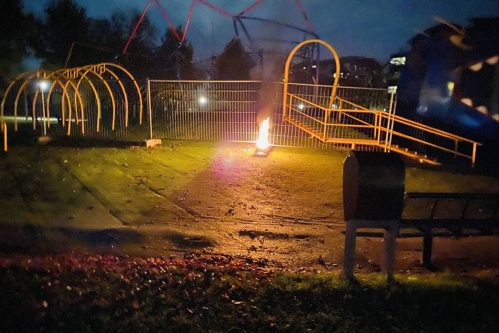 Opnieuw brand gesticht bij speeltoestel De Draak