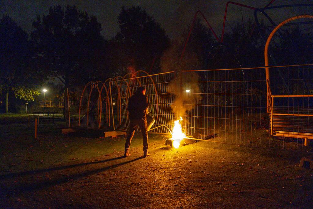 Opnieuw brand gesticht bij speeltoestel De Draak