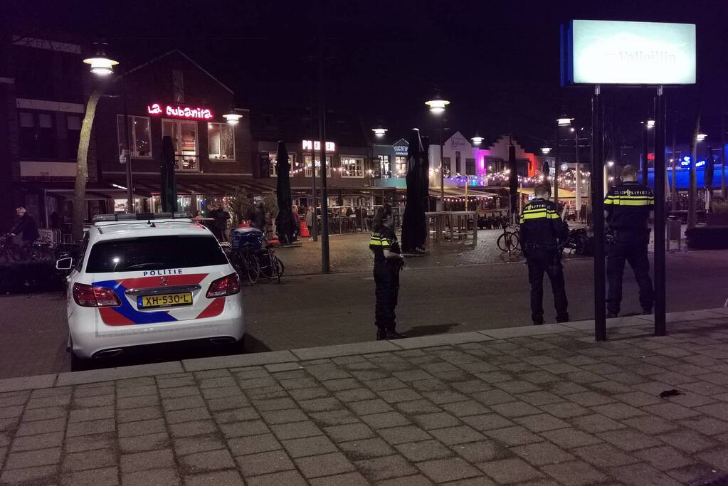Politie-inzet voor sluiting horeca
