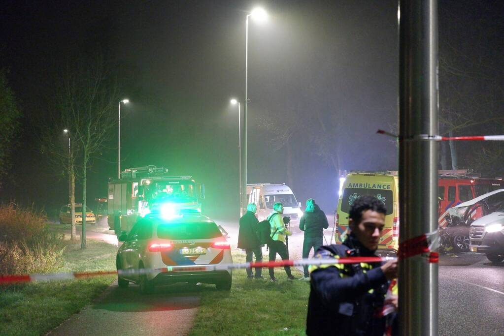 Drie slachtoffers overleden door ongeval tussen ambulance en personenauto