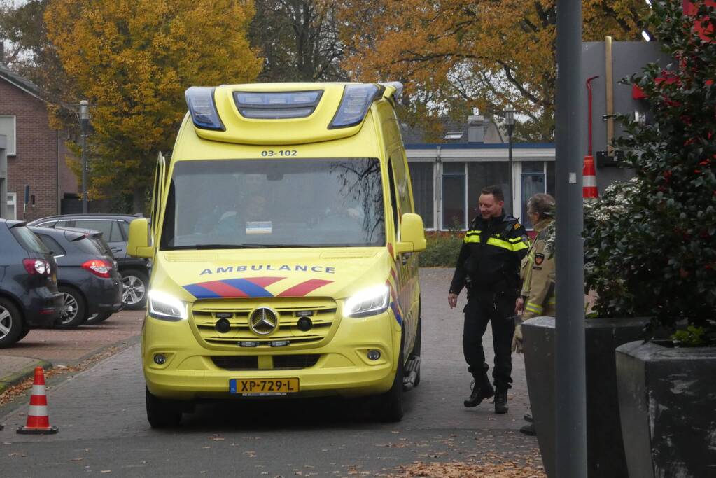 Woningbrand in appartementencomplex