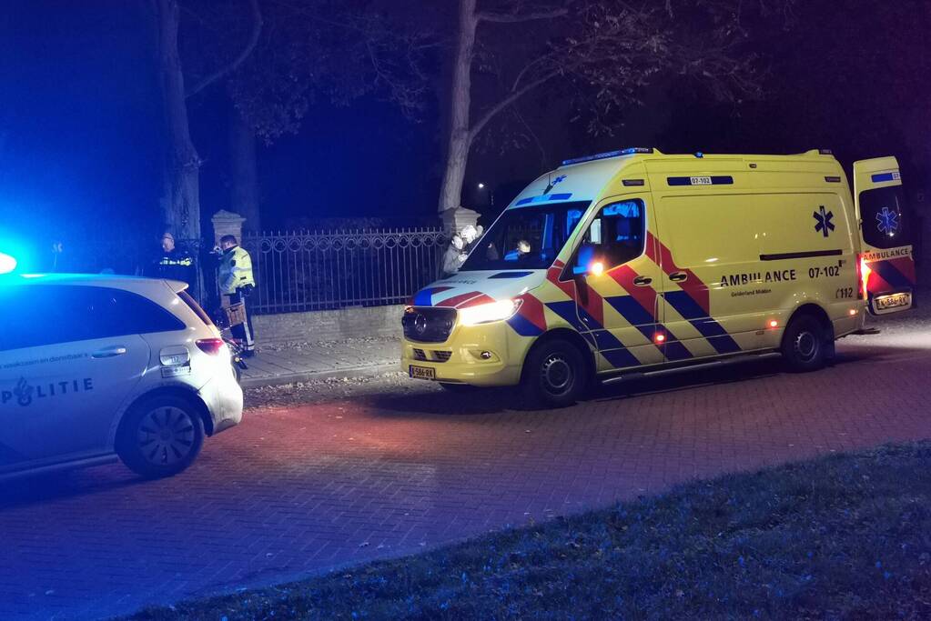 Scooterrijdster gewond na harde val