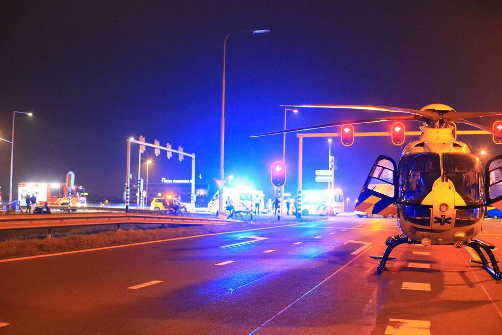 Persoon overleden na ernstig ongeval