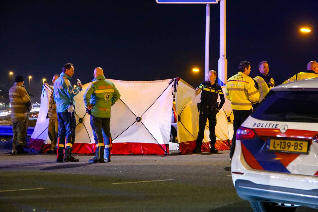 Persoon overleden na ernstig ongeval