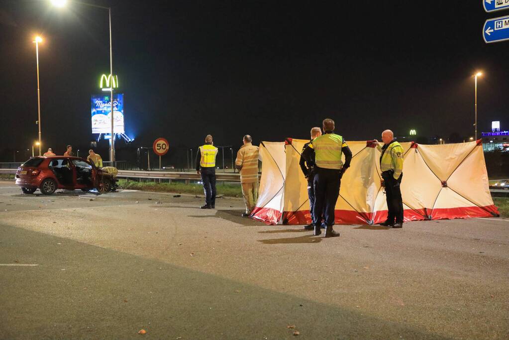 Persoon overleden na ernstig ongeval