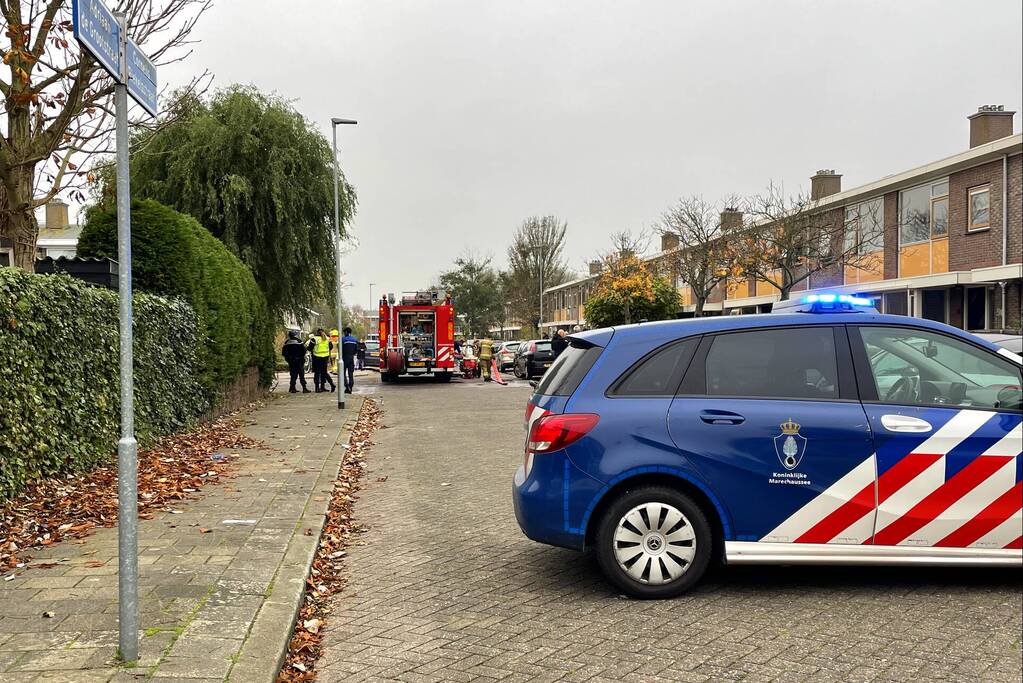 Flinke rookontwikkeling bij woningbrand