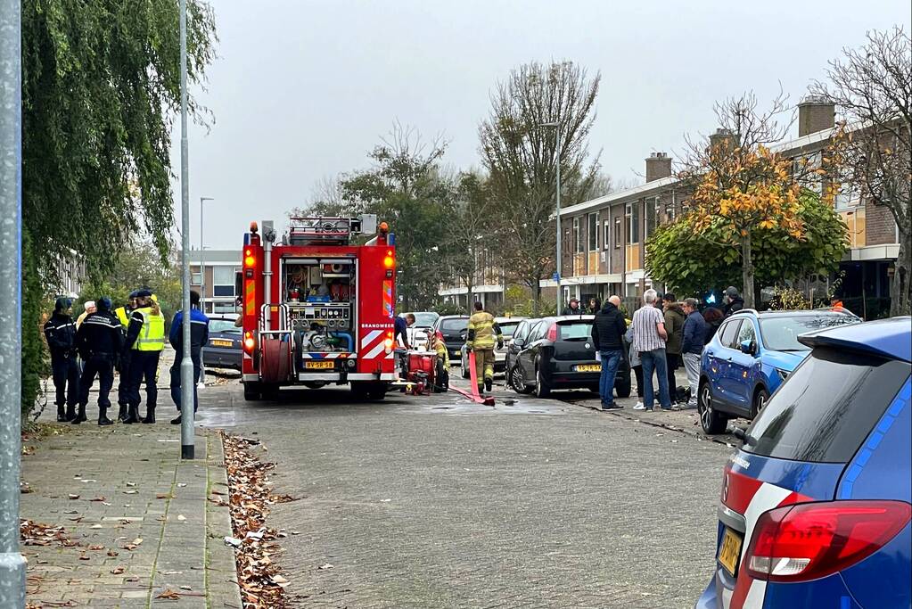Flinke rookontwikkeling bij woningbrand