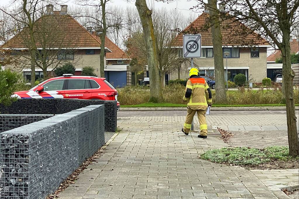 Flinke rookontwikkeling bij woningbrand