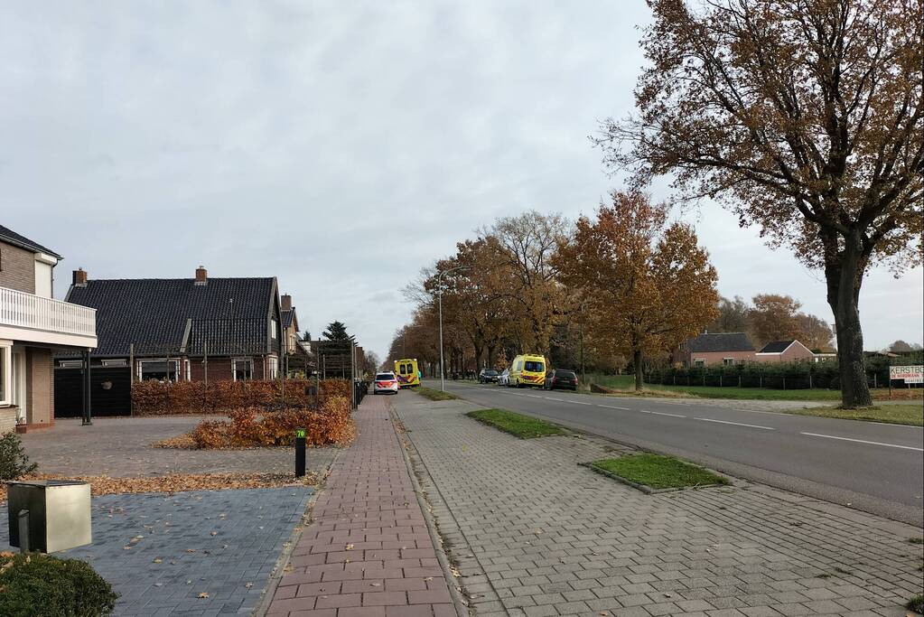 Inzet traumahelikopter trekt bekijks