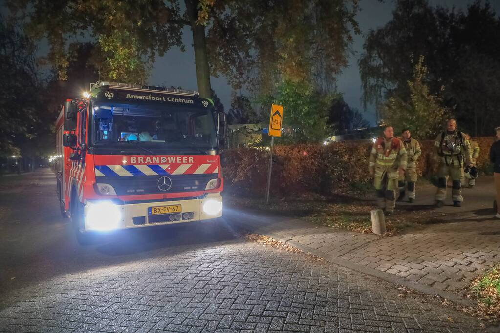 Stapel papier in brand