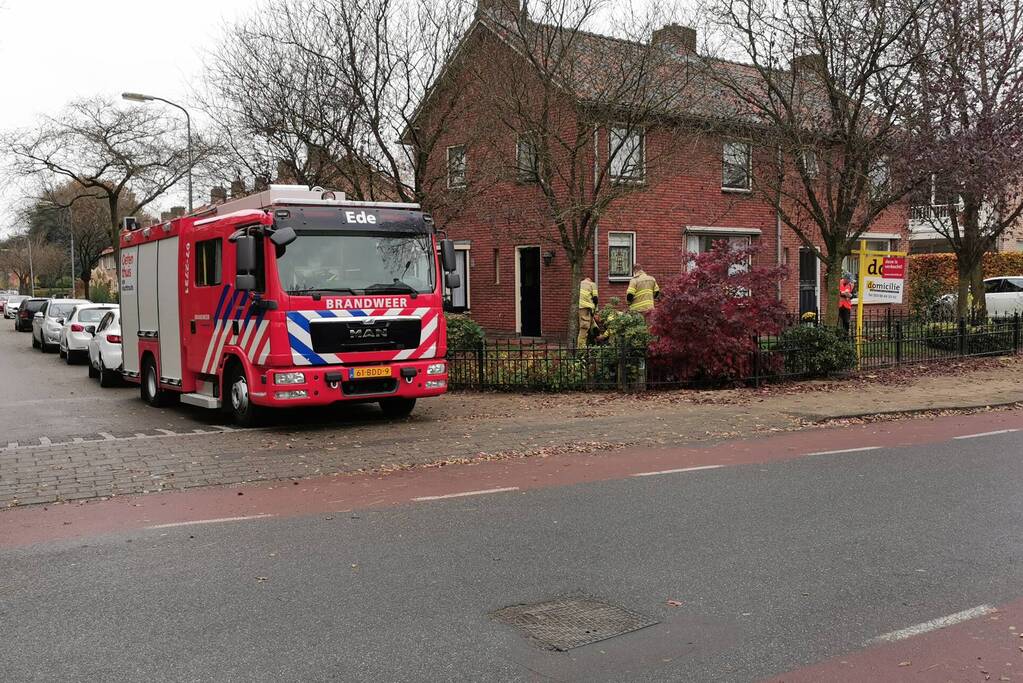 Gaslekkage ontstaan in woning