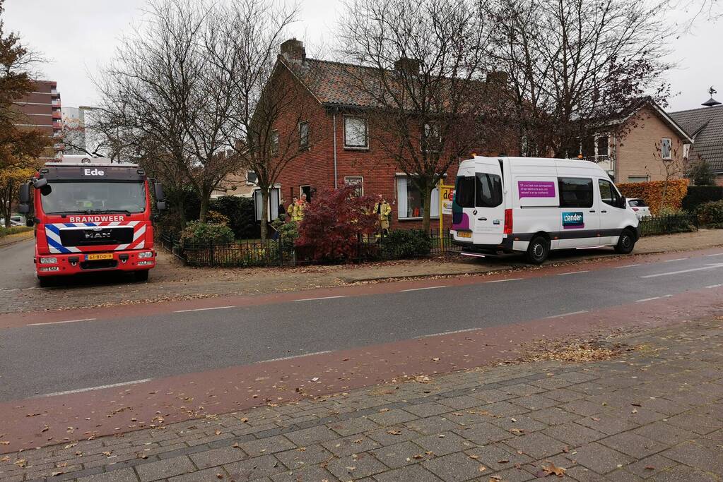 Gaslekkage ontstaan in woning