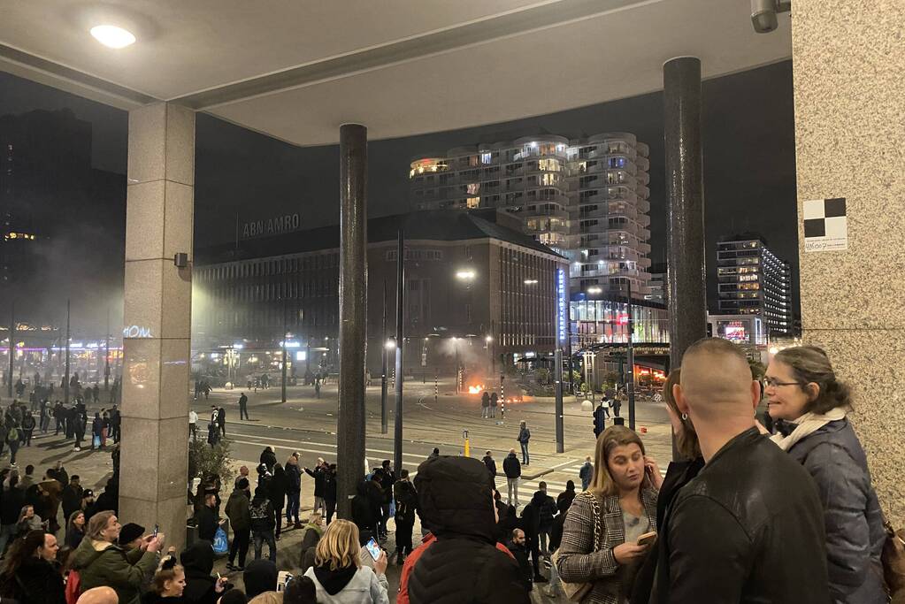 Onrustig bij demonstratie tegen 2G beleid