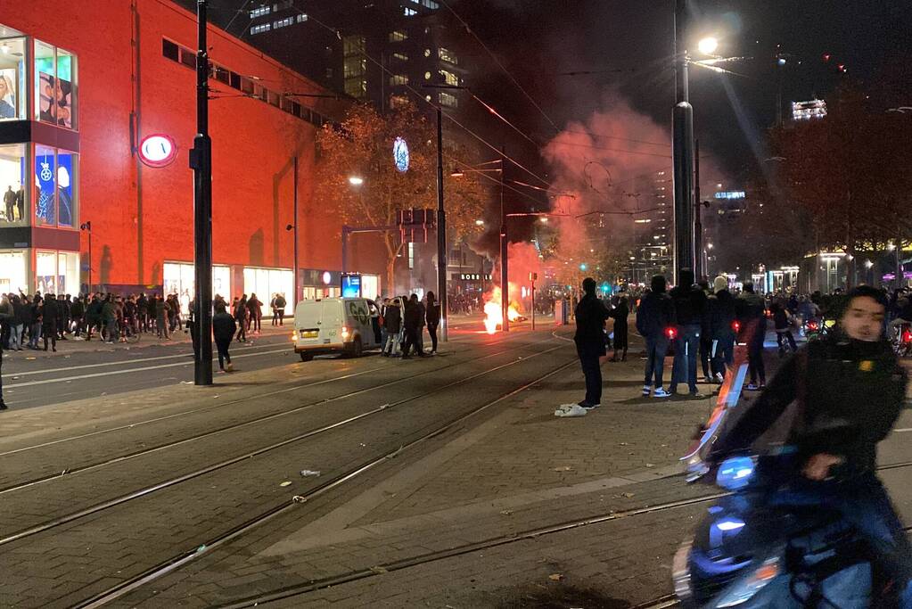 Onrustig bij demonstratie tegen 2G beleid